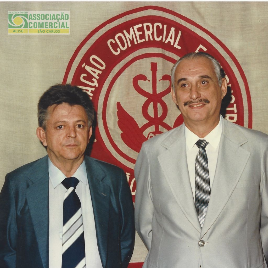 Jantar do Comerciante e Homenageado do Ano ACISC de 1987